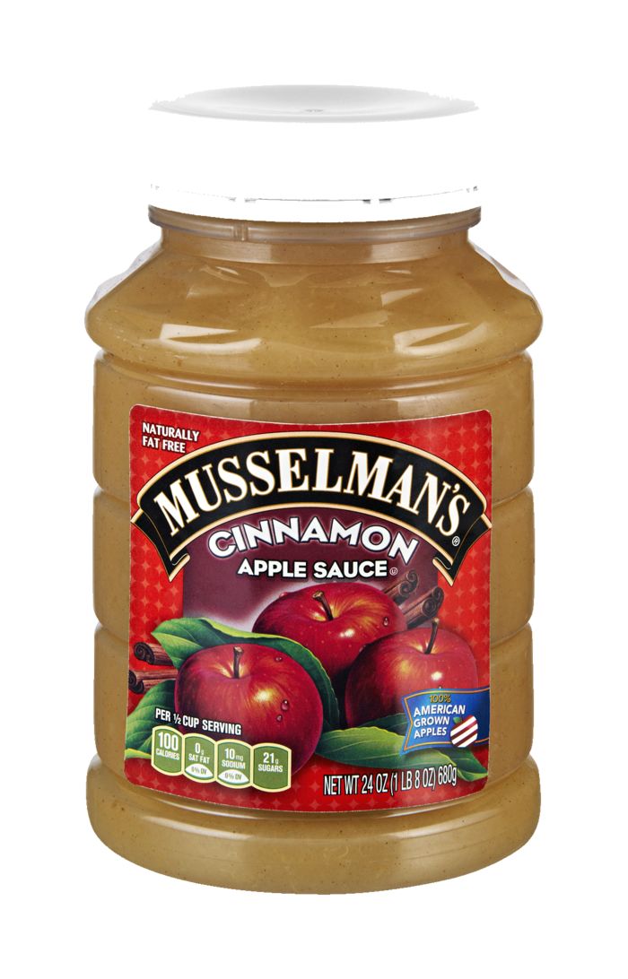 Buy Musselmans Apple Sauce, Cinnamon 24 Ounces Online Mercato