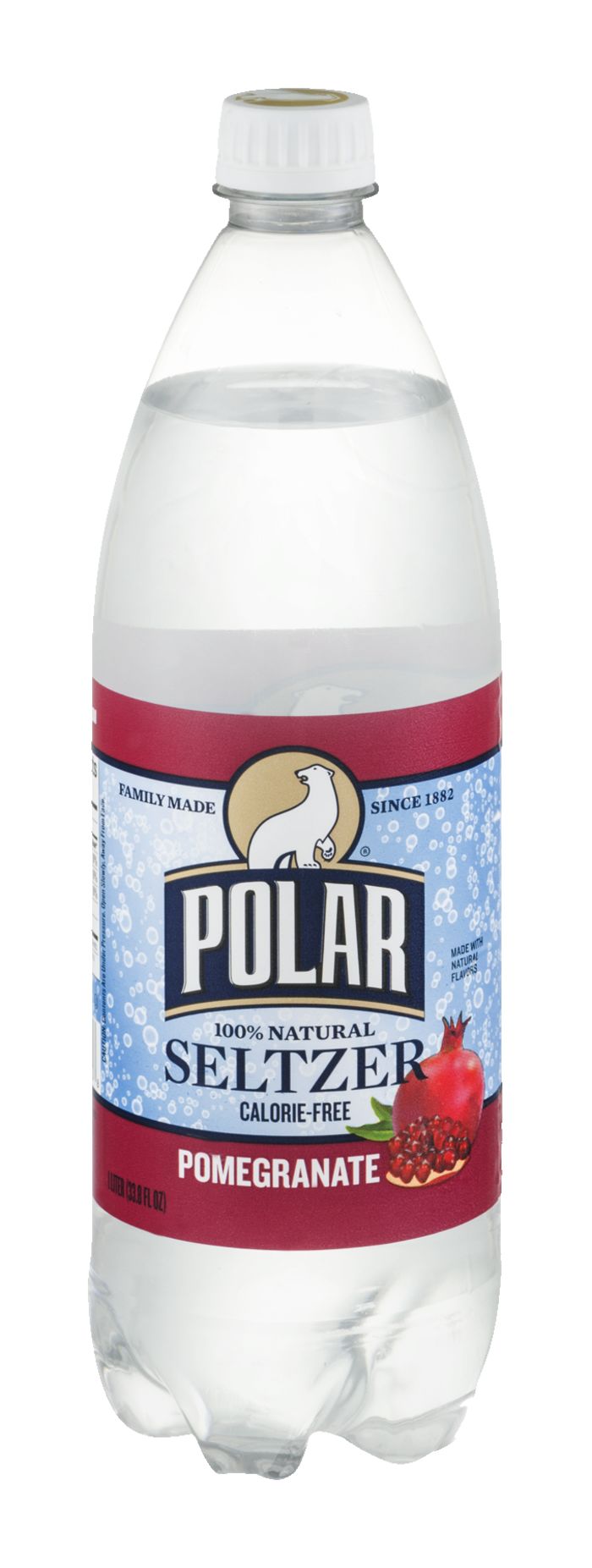 Buy Polar Seltzer, Pomegranate 33.8 Ounces Online Mercato