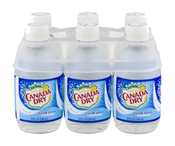 Buy Canada Dry Club Soda, Low Sodium 6 Each Online Mercato