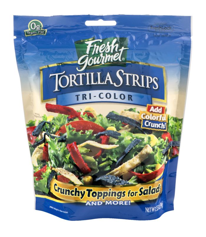 Buy Fresh Gourmet Tortilla Strips, TriColor Online Mercato