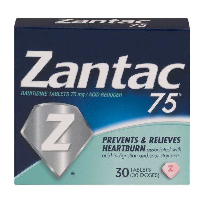Buy Zantac 75 Acid Reducer, 75 mg, Tablets Online Mercato
