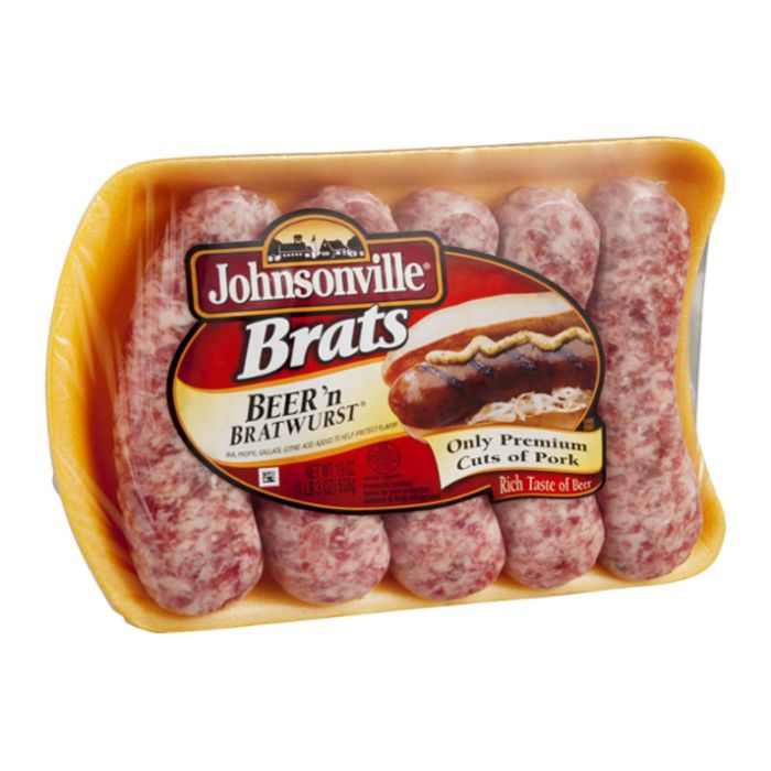 Buy Johnsonville Brats, Beer 'n Bratwurst 1... Online Mercato
