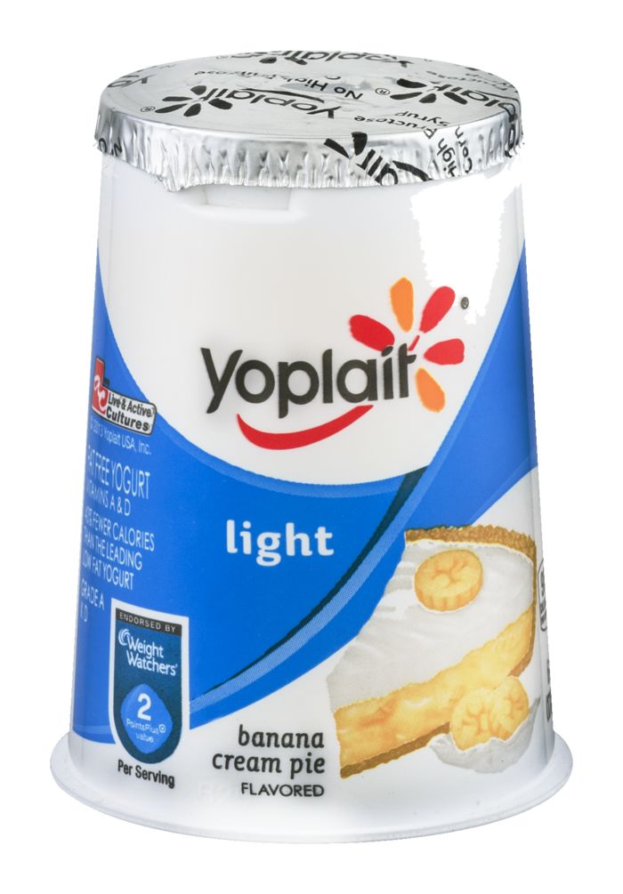 Buy Yoplait Light Yogurt, Fat Free, Banana Cr... Online Mercato