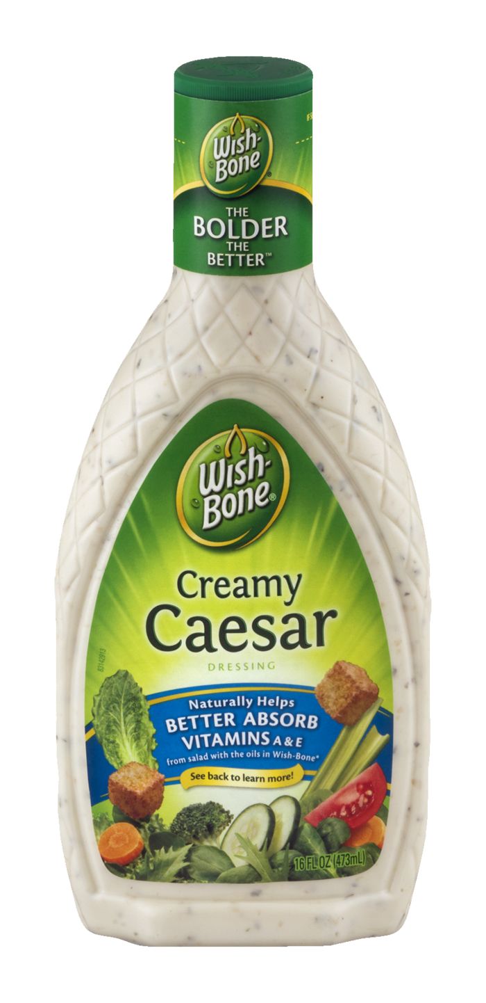 Buy Wishbone Dressing, Creamy Caesar 16 Ounces Online Mercato