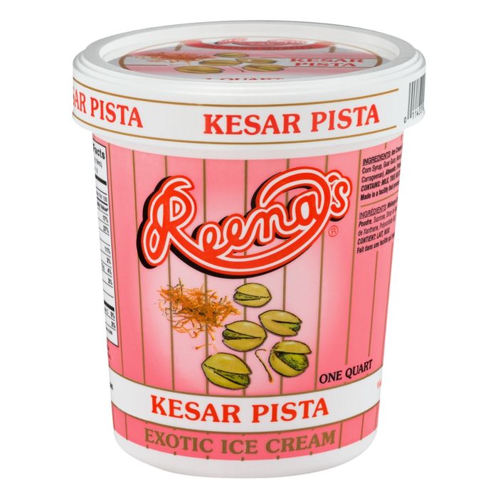 Buy Reena's Kesar Pista Exotic Ice Cream Online Mercato