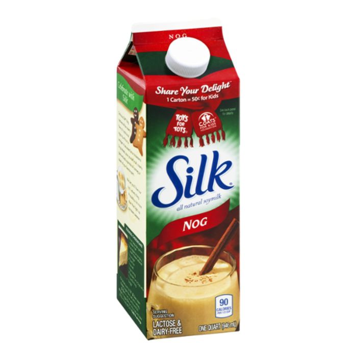 Buy Silk Nog, Dairy Free, Original, Soy 1 Q... Online Mercato