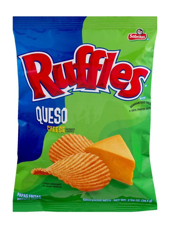 Buy Ruffles Potato Chips, Queso Cheese Flavor... Online Mercato