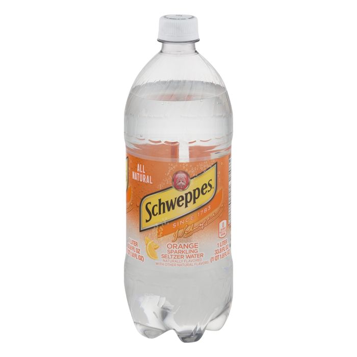 Buy Schweppes Seltzer Water, Sparkling, Orang... Online | Mercato