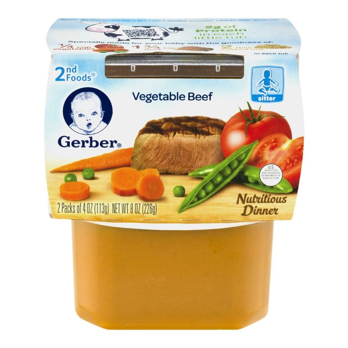 Buy Gerber 2nd Foods Vegetable Beef Dinner, S... Online Mercato