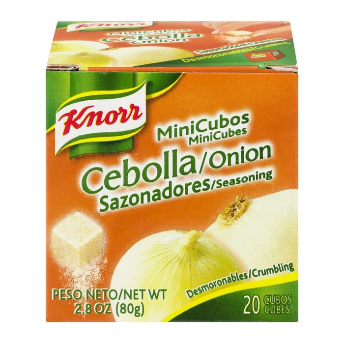 Buy Knorr Seasoning, Onion, Mini Cubes 20 Each Online Mercato