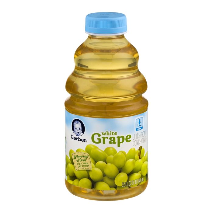 Buy Gerber Juice, White Grape 32 Ounces Online Mercato